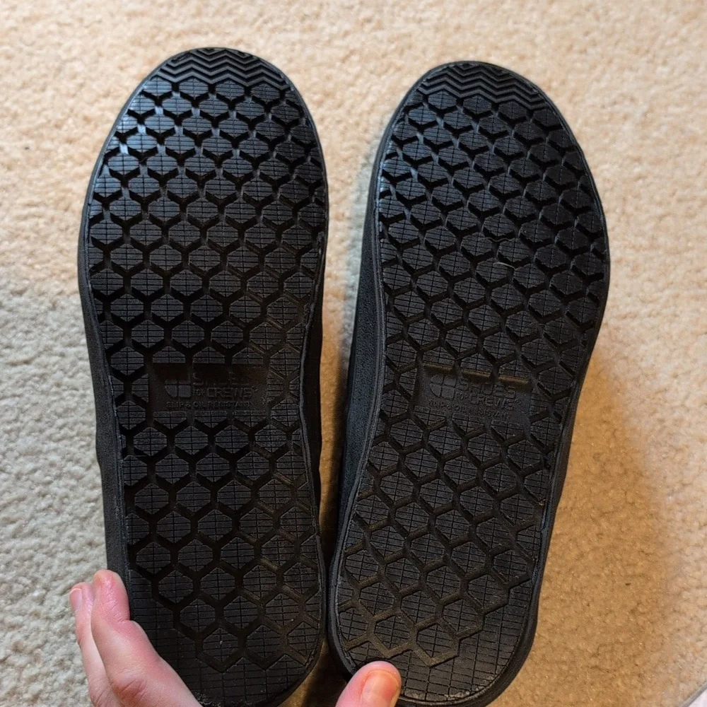 Shoes For Crews Black Slip On Sneakers Mens Size 9 - Picture 4 of 6